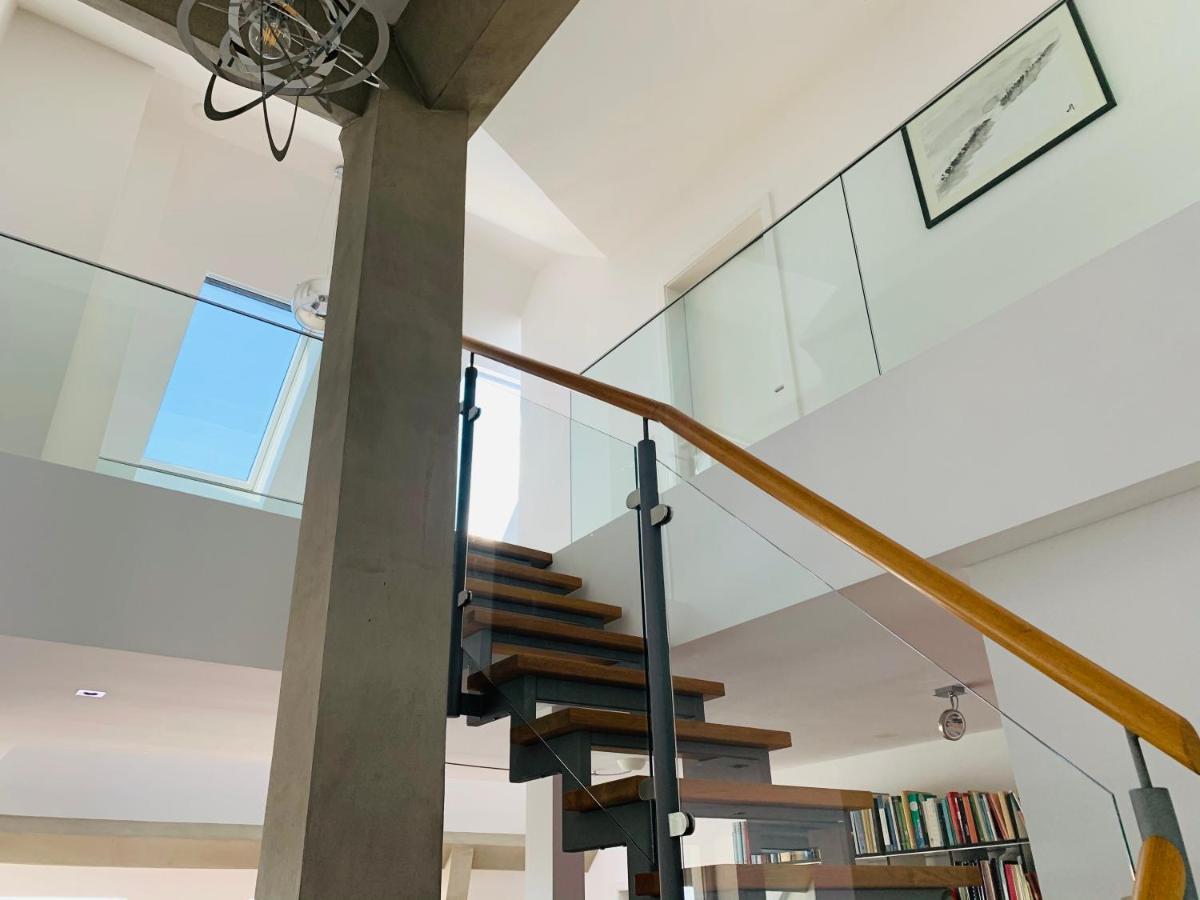Ferienwohnung Exklusives Penthouse im ehemaligen Bunker Hannover Exterior foto
