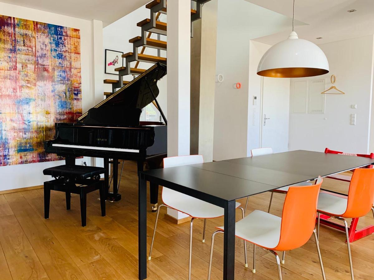 Ferienwohnung Exklusives Penthouse im ehemaligen Bunker Hannover Exterior foto