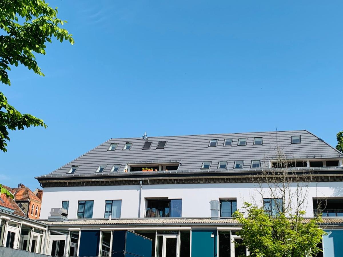 Ferienwohnung Exklusives Penthouse im ehemaligen Bunker Hannover Exterior foto