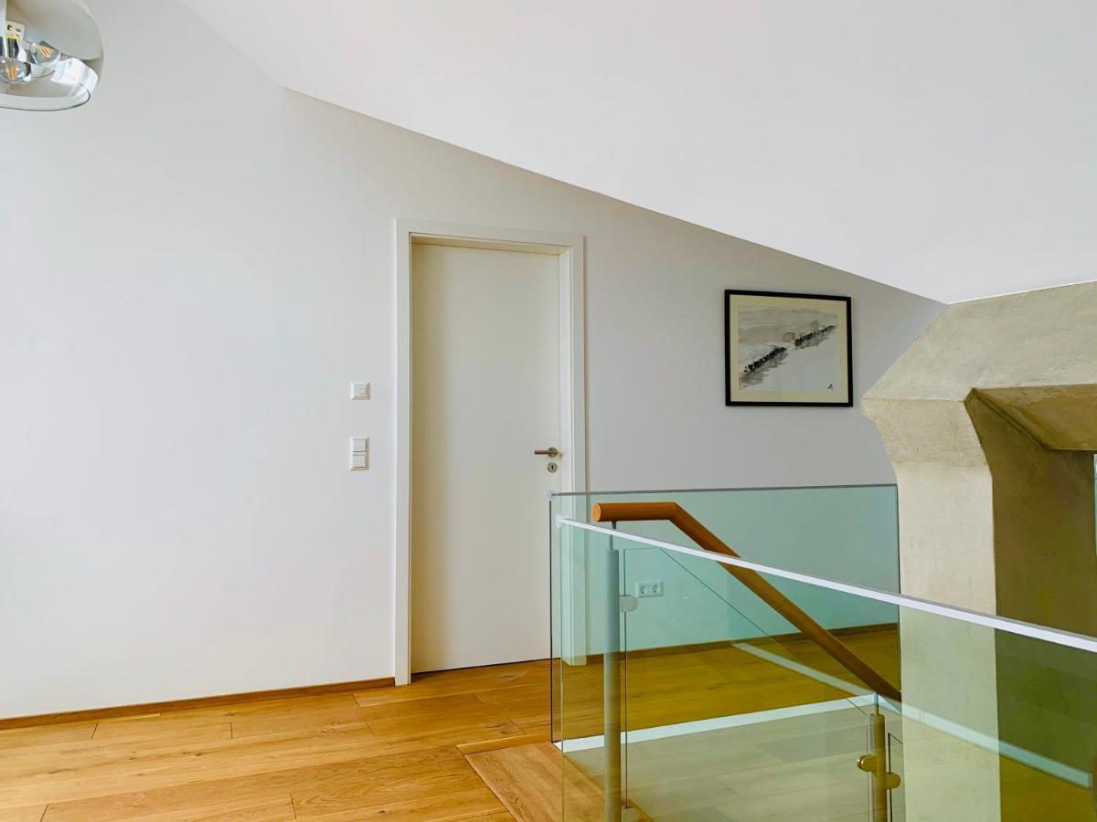 Ferienwohnung Exklusives Penthouse im ehemaligen Bunker Hannover Exterior foto